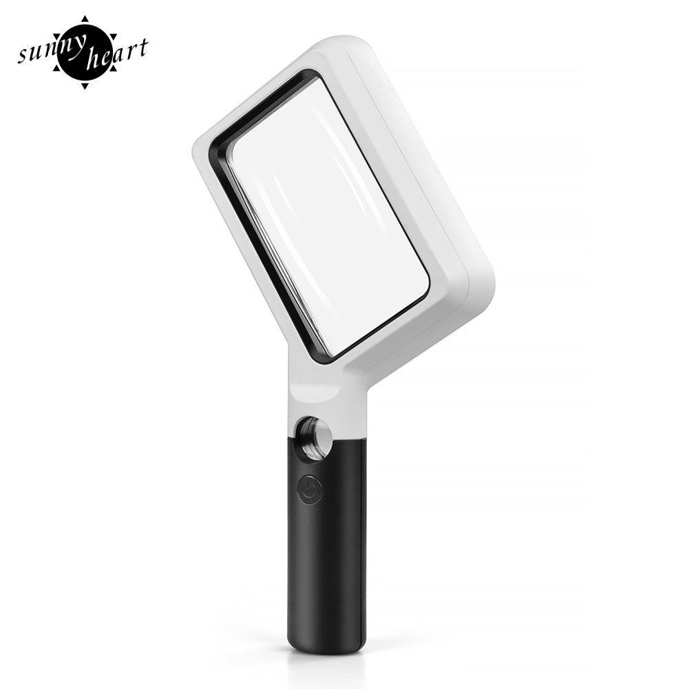 Kính Lúp Cầm Tay 2X 20X Có Đèn LED