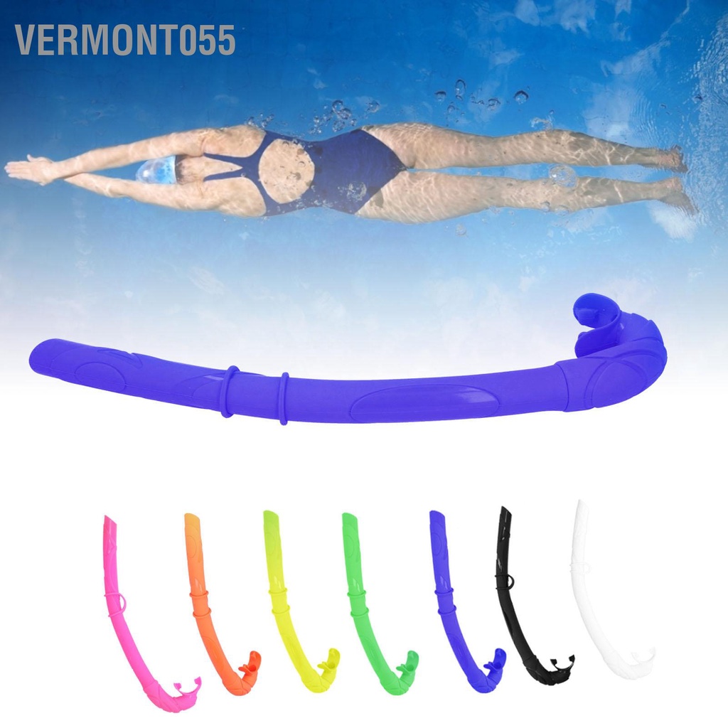 Vermont055 Lặn ống Silica Gel thở chìm nổi miễn phí cho thể thao dưới nước