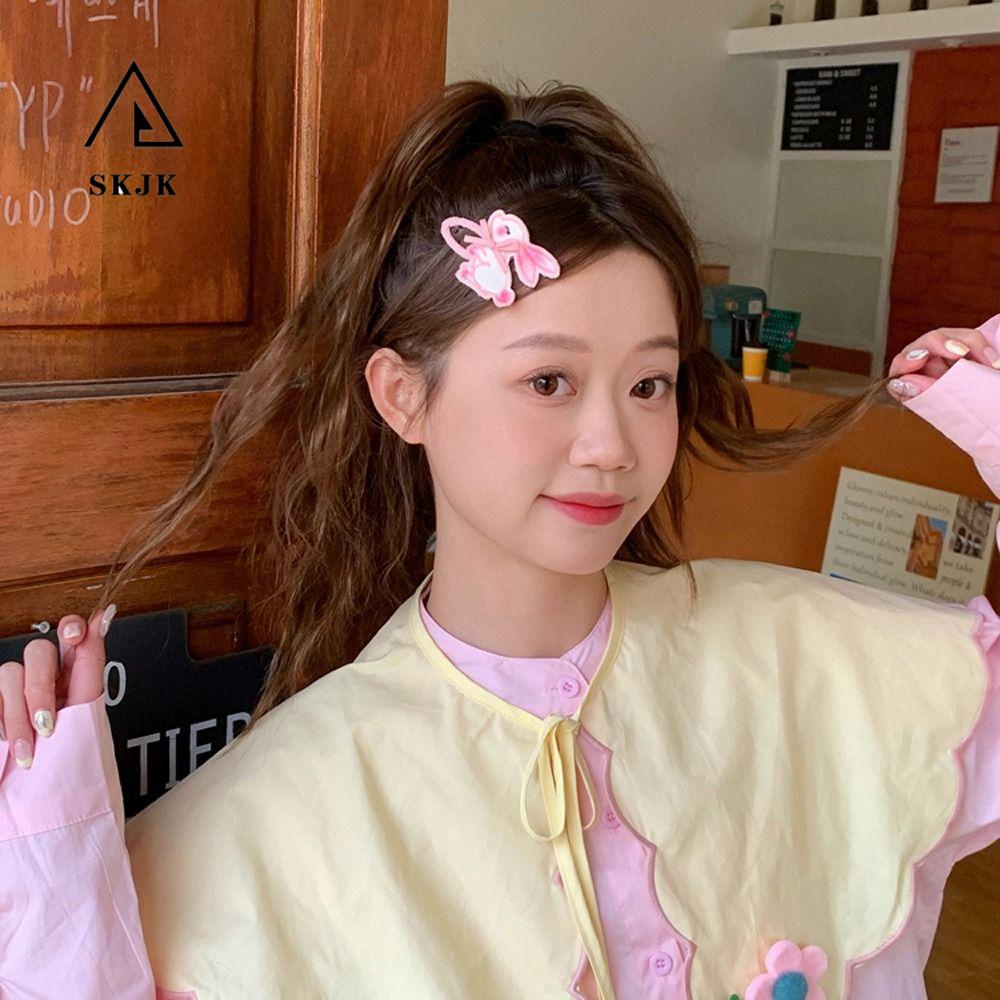 Kẹp Tóc Hình Thỏ Dễ Thương Phong Cách Hàn Quốc Cho Nữ