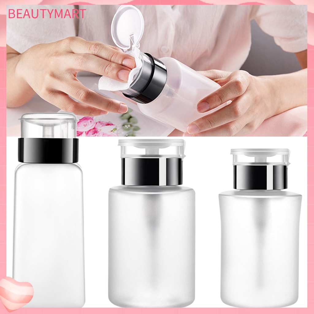 Lọ Rỗng Đựng Dung Dịch Tẩy Sơn Móng Tay 150 / 180 / 250ml Tiết Kiệm Không Gian Có Khóa