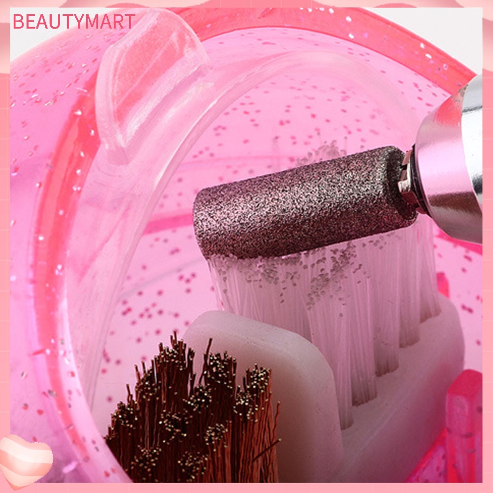 Hộp Nhựa Đựng Cọ Trang Trí Móng Tay Chuyên Nghiệp Ốp