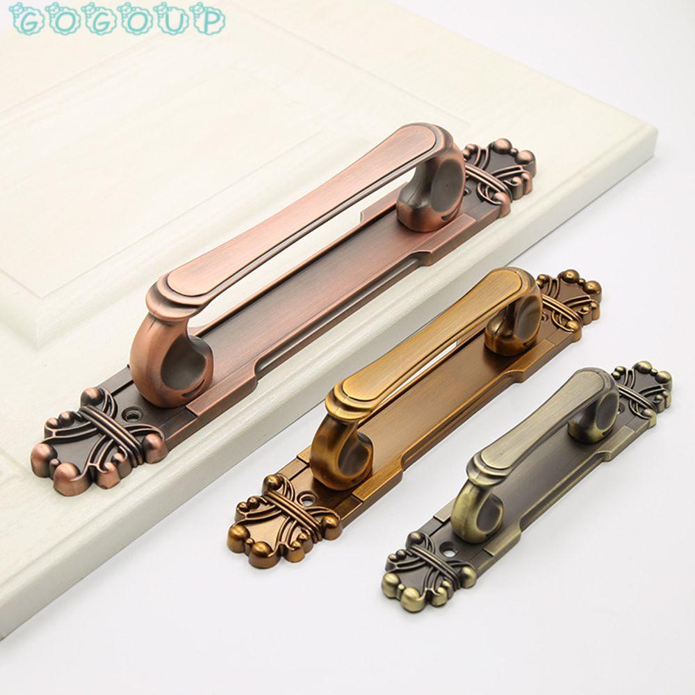 Tay Nắm Cửa Kiểu Cổ Điển Bằng Đồng Thau Cao Cấp