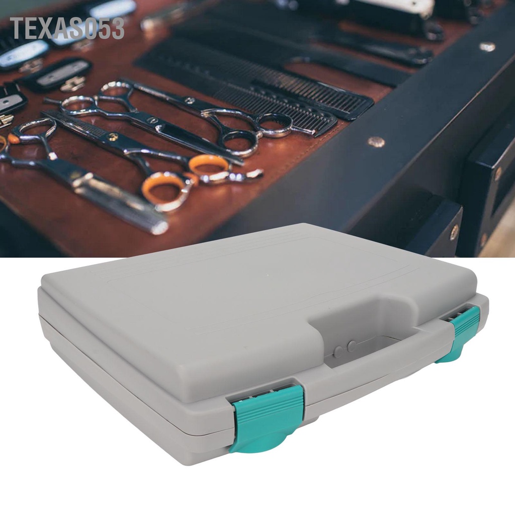 Texas053 Hộp Đựng Dụng Cụ Làm Đẹp Trọng Lượng Nhẹ Di Động Salon Mỹ Phẩm Nhựa Cao Cấp Du Lịch