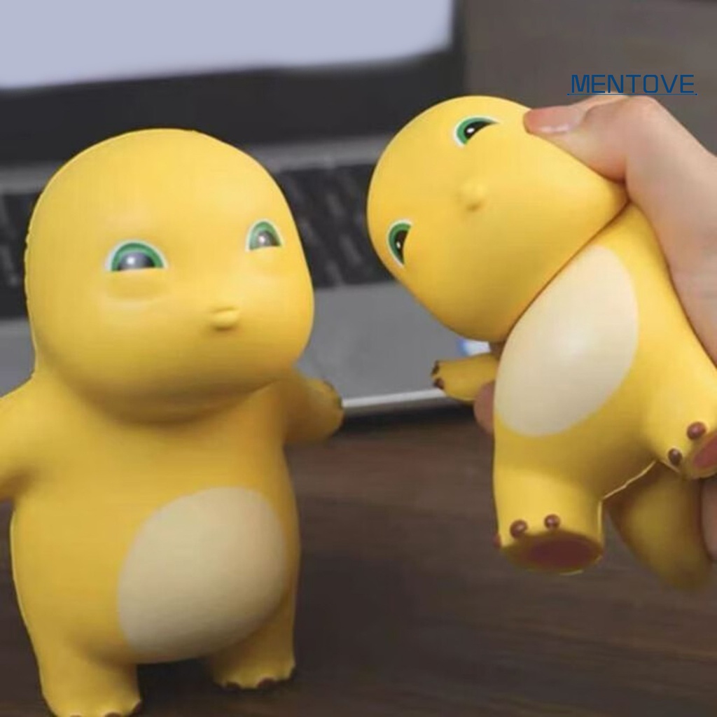 Đồ Chơi Bóp Hình Rồng Sữa Bằng Nhựa TPR Mềm Giúp Giải Tỏa Căng Thẳng