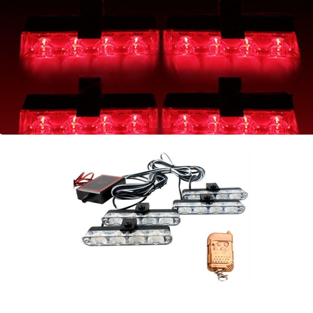 Malcolm Đèn led 16 Bóng Cảnh Báo Bốn Bóng Chuyên Dụng Cho Xe Hơi