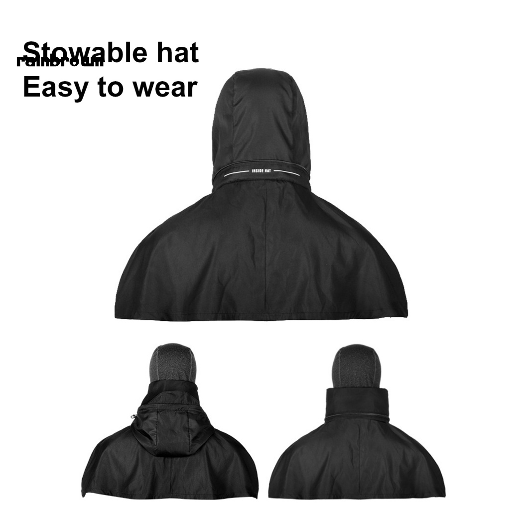 Mũ Trùm Đầu Hai Lớp Chống Gió Chống Xơ Vải Dùng Trượt Tuyết / Đạp Xe Ngoài Trời Cho Nam