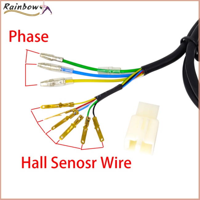 Dây Cáp Chuyển Đổi Đầu Ra Phía Trước Và Sau Xe Đạp 9pin Chống Thấm Nước