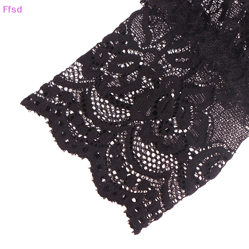 {Ffsd} 1 Cặp Vòng Tay Giả Xếp Ly Trang Trí Ren Có Thể Tháo Rời * Bán Chạy