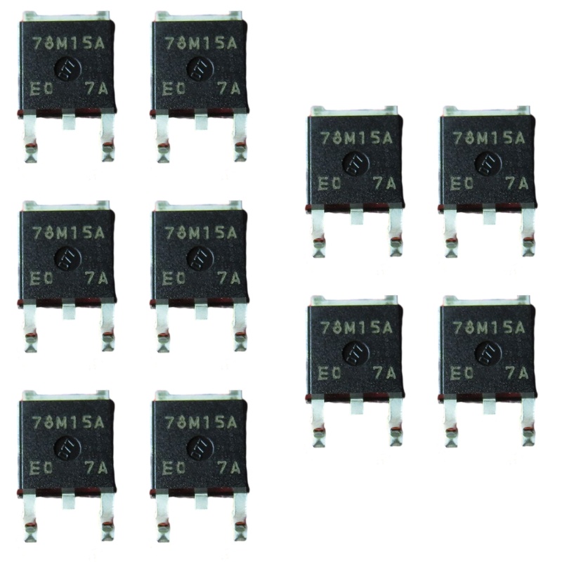 Set 10 Chip Tích Hợp NJM78M15DL1A Chuyên Dụng Cho Máy Tính