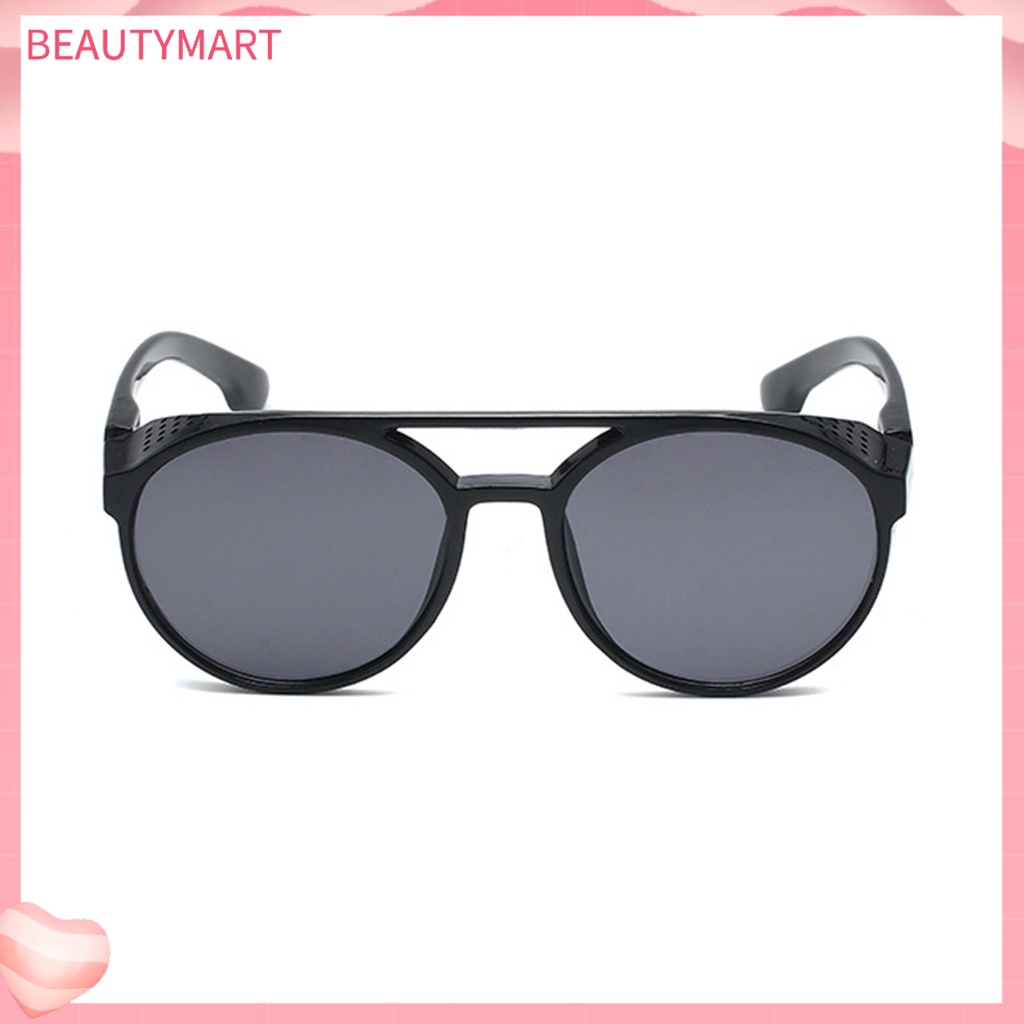 Kính Mát Gọng Nhựa Chống Tia UV Màu Trơn Phong Cách Punk Cổ Điển Thời Trang Cho Nam Và Nữ
