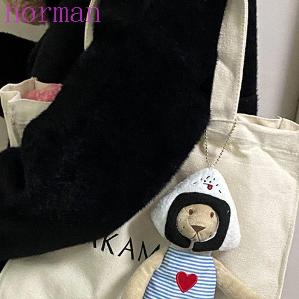 Móc Khóa Hình Búp Bê NORMAN Hoạt Hình Nhồi Bông Đáng Yêu