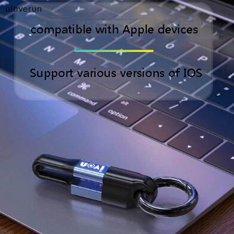 Dây Cáp Sạc Dữ Liệu Micro USB Type C Thiết Kế Móc Khóa Tiện Dụng