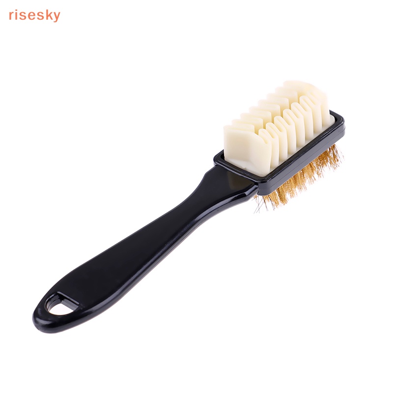 Bàn Chải Cao Su 2 Mặt Dùng Vệ Sinh Giày Da Lộn / Giày Bốt Tiện Dụng