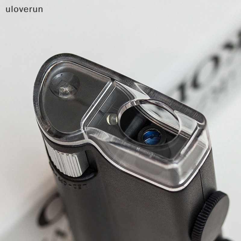 Kính Hiển Vi Mini 60x-100x Bỏ Túi Với Túi Da Tiện Dụng