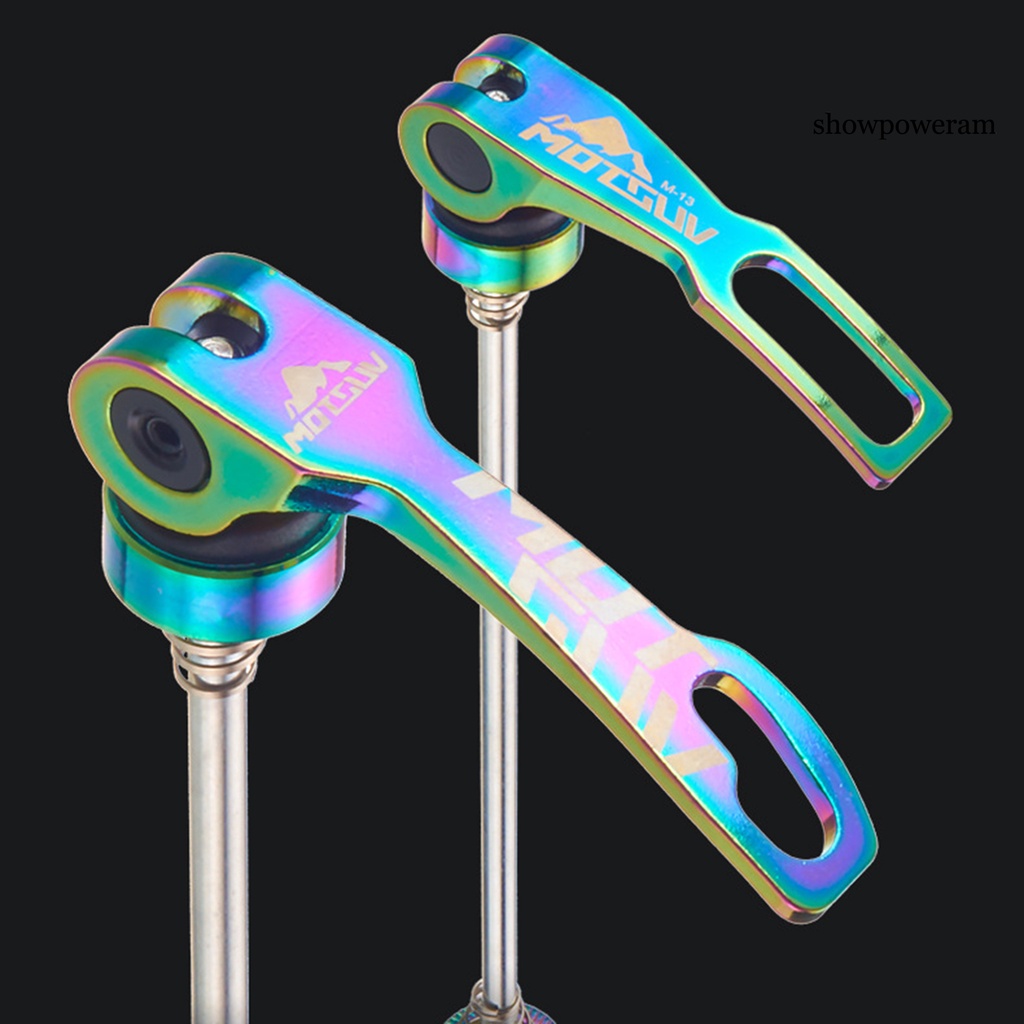 Set 2 Thanh Trục Trước / Sau Siêu Nhẹ Tháo Gỡ Nhanh Cho Xe Đạp Leo Núi