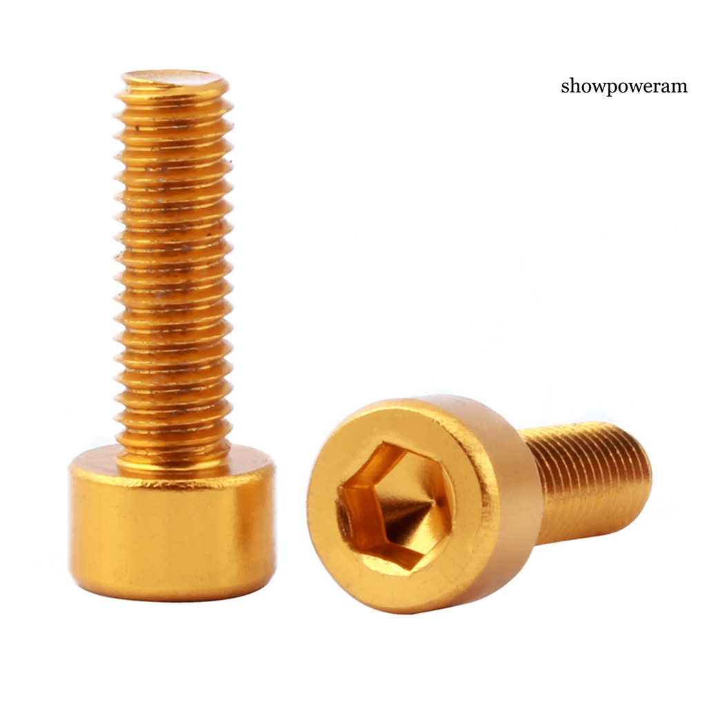 Bộ 10 Ốc Vít Gắn Giá Đỡ Bình Nước Bằng Hợp Kim Nhôm Siêu Nhẹ Cho Xe Đạp