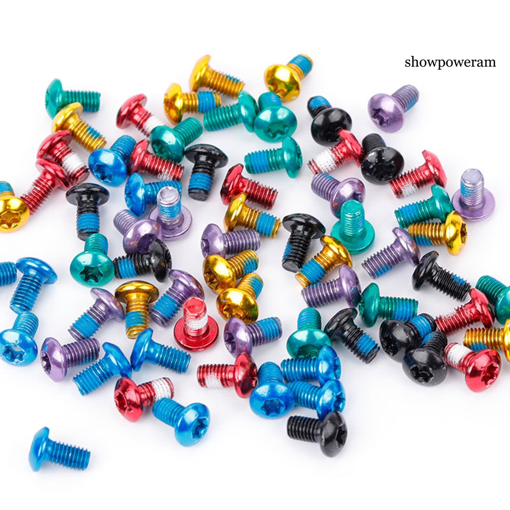 Bộ 16 Ốc Vít Đầu Tròn M5X9Mm T25 Cho Xe Đạp