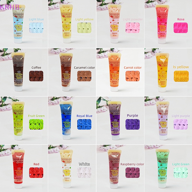 Ốp Điện Thoại Gel Đất Sét Mềm 15ML Dùng Để Làm Đồ Thủ Công Trang Trí Mới