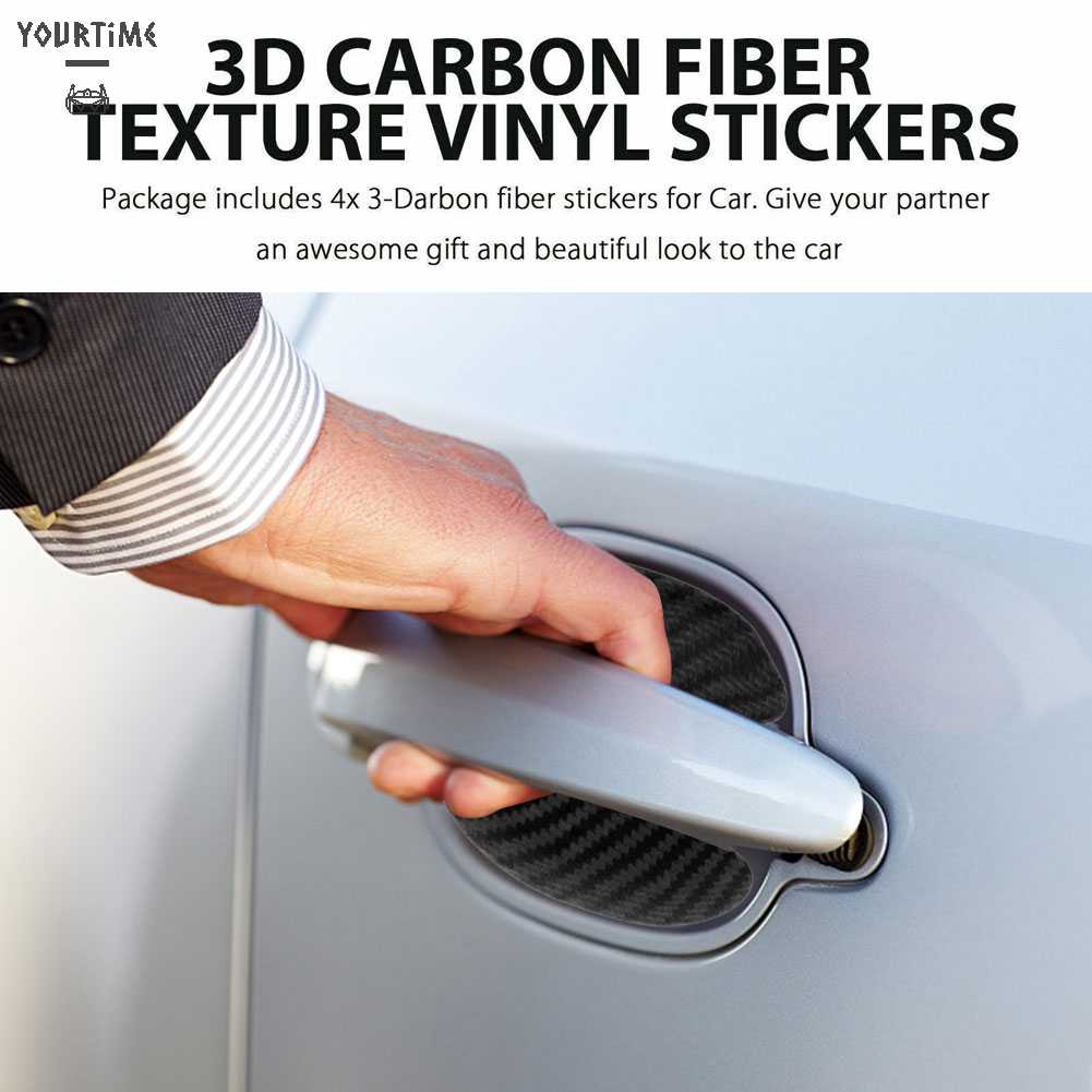 Set 4 Miếng Dán Cửa Xe Hơi Chống Trầy Xước Chống Thấm Nước Sự Bảo Vệ