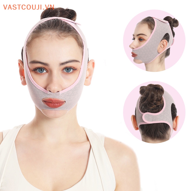 Đai Đeo Nâng Cơ Mặt Tạo Cằm Chữ V Thon Gọn VASTJI