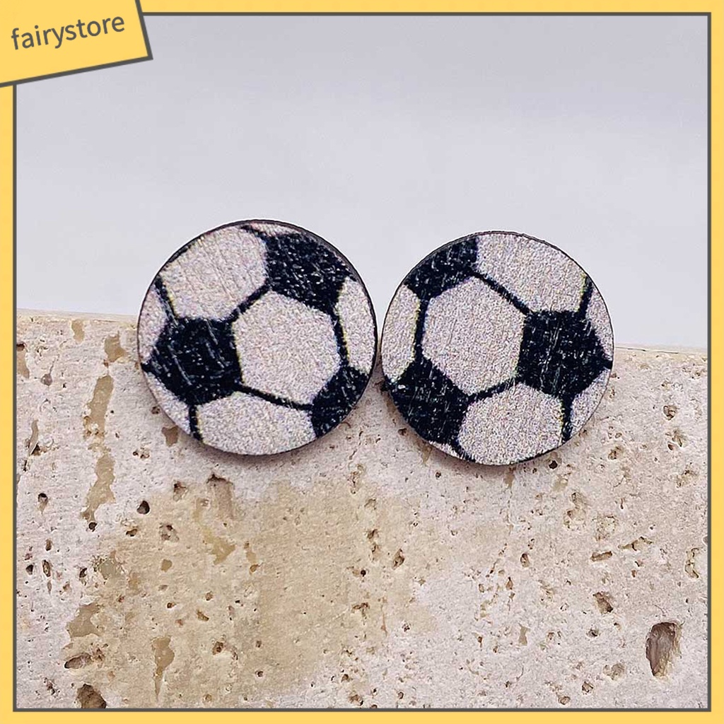 1 Đôi Bông Tai Hình Trái Tim Màu Tương Phản Trọng Lượng Nhẹ Chống Dị Ứng Dành Cho Nữ