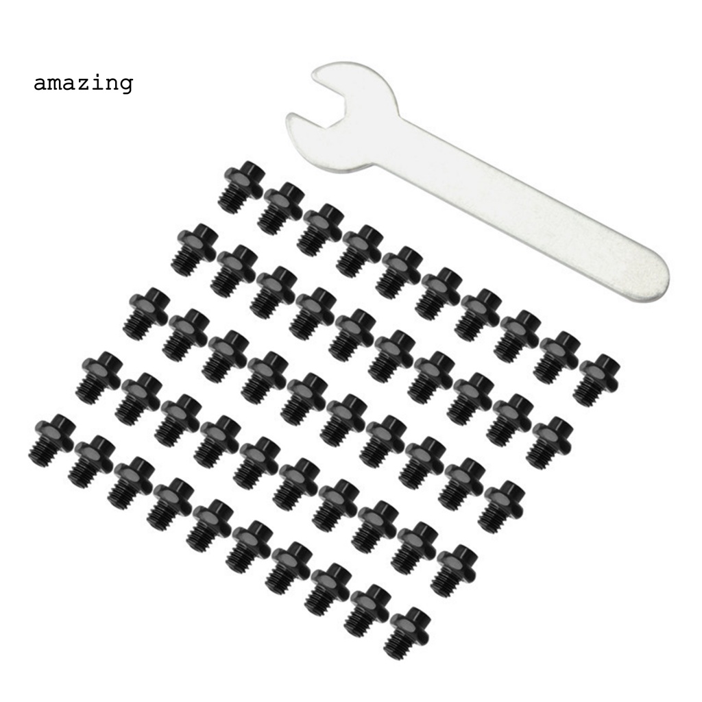 Bộ 50 Đinh Ốc Mqzi M4 Gắn Bàn Đạp Xe Đạp Leo Núi Chống Trượt Siêu Nhẹ