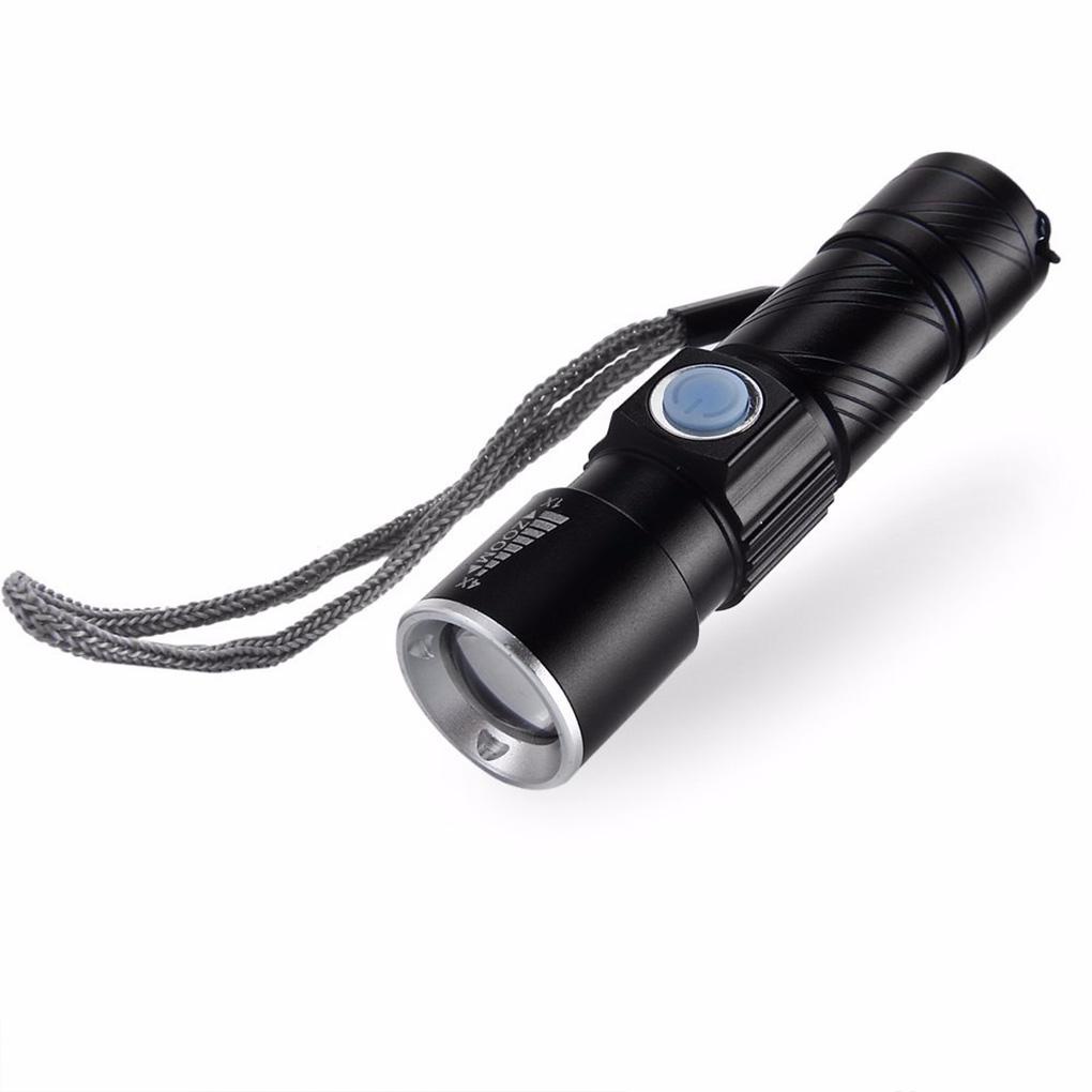 Đèn Pin Mini USB Chuyên Nghiệp Tiện Lợi Cho Hoạt Động Ngoài Trời