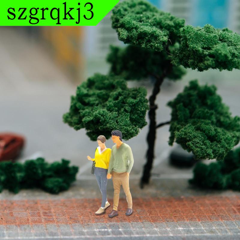 Mô Hình Cặp Đôi Chất Liệu Resin Không Sơn Tỉ Lệ 1 / 64 szgrqkj3 1 / 64