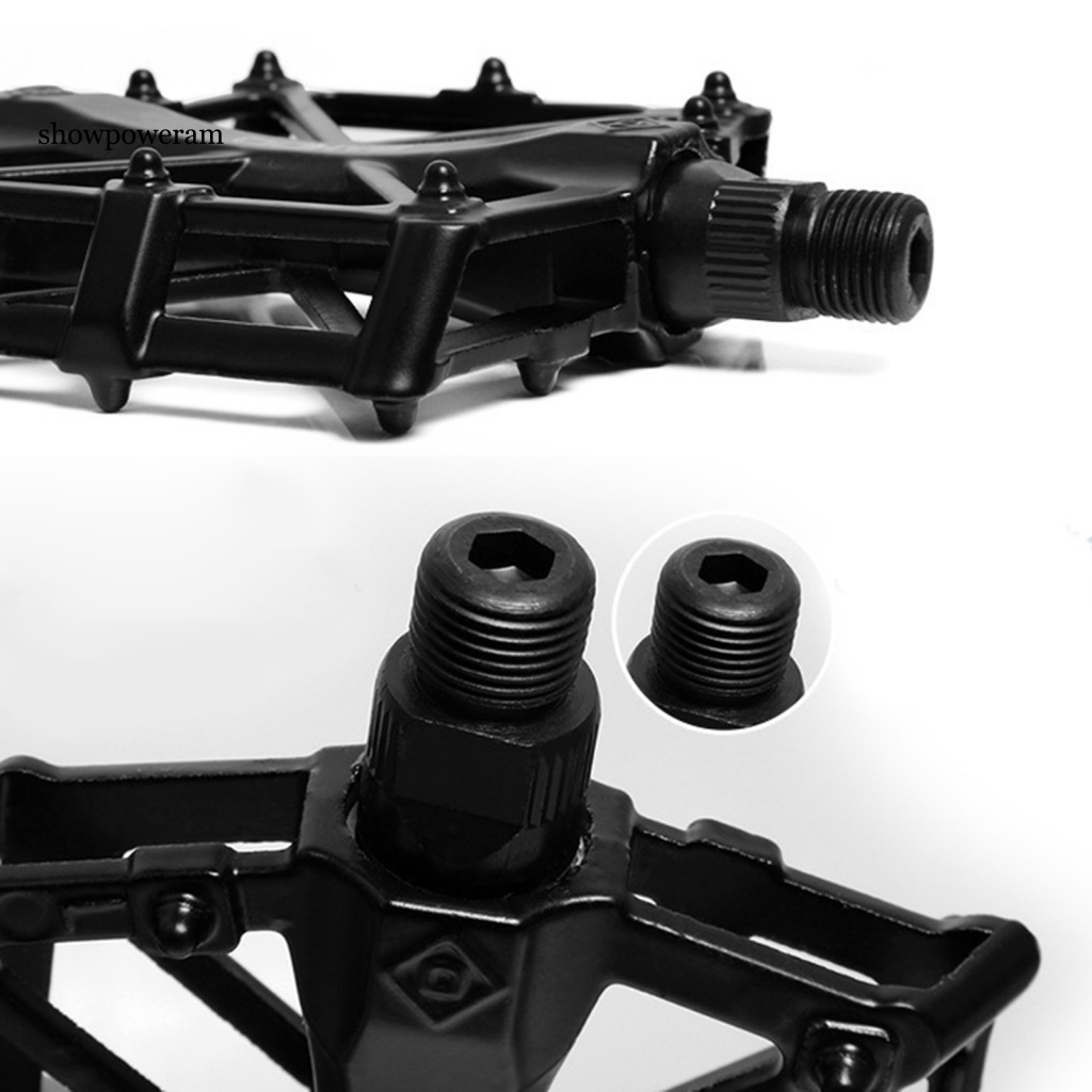 2 Bàn Đạp Xe Đạp Bằng Hợp Kim Nhôm Siêu Nhẹ Chống Trượt Tiện Dụng Cho Xe Đạp MTB