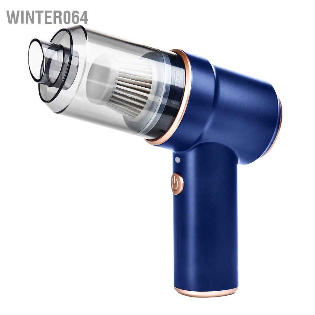 Winter064 Máy Hút Bụi Cầm Tay 120W Khô Ướt Sử Dụng Kép 6000PA Mạnh Không Dây Cho Xe Hơi Gia Đình