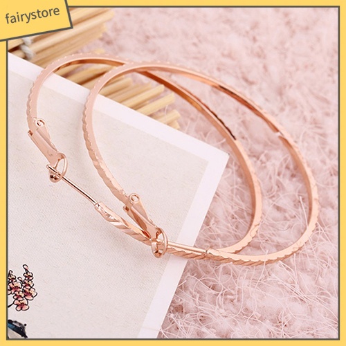 Khuyên Tai Tròn Lớn Thời Trang Dành Cho Nữ