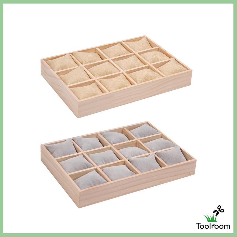 Hộp Đựng Trưng Bày Vòng Đeo Tay Bằng Vải Bố