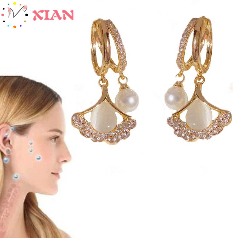 XIANTIN Bông Tai Châm Cứu Từ Tính Giảm Căng Thẳng Cho Nữ