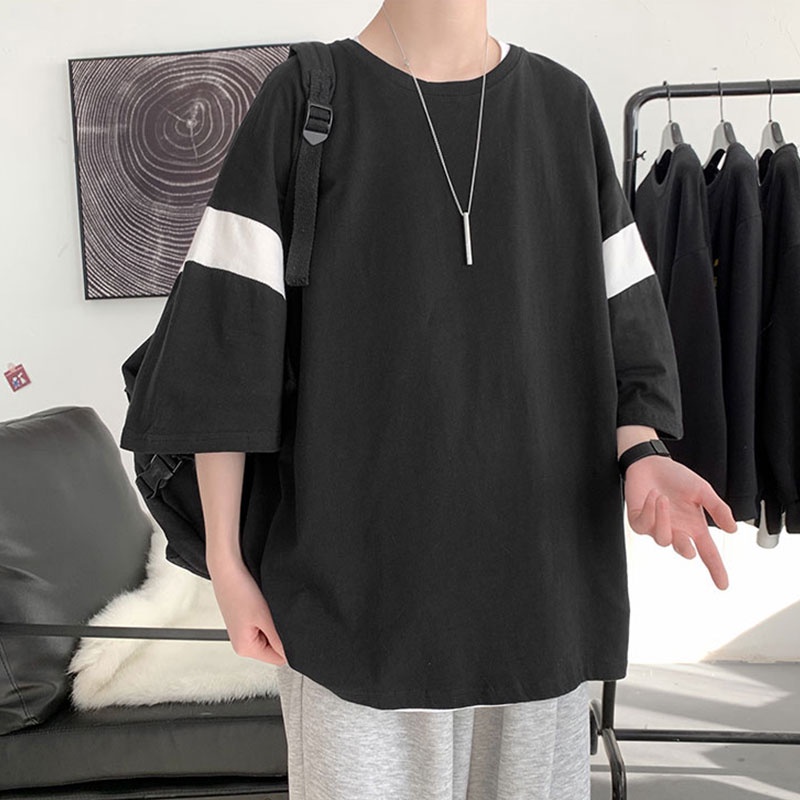 Áo Thun Tay Ngắn Phong Cách Âu Mỹ Thời Trang Mùa Hè Cá Tính Cho Nam