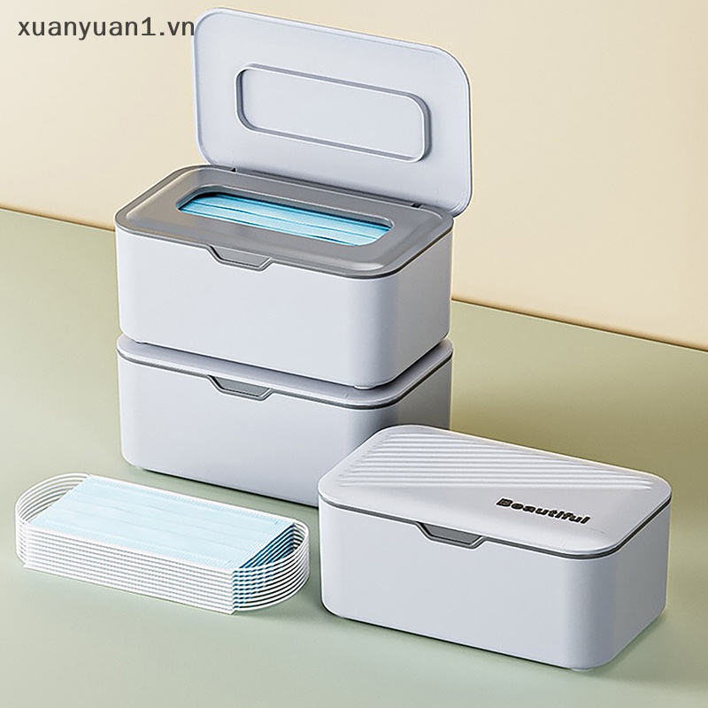 Hộp Đựng Khăn Giấy Ướt Để Bàn Tiện Dụng