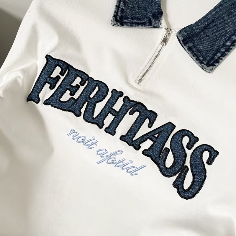 Áo Thun polo Ngắn Tay Thêu Họa Tiết Phong Cách Cổ Điển Dành Cho Cả Nam Và Nữ