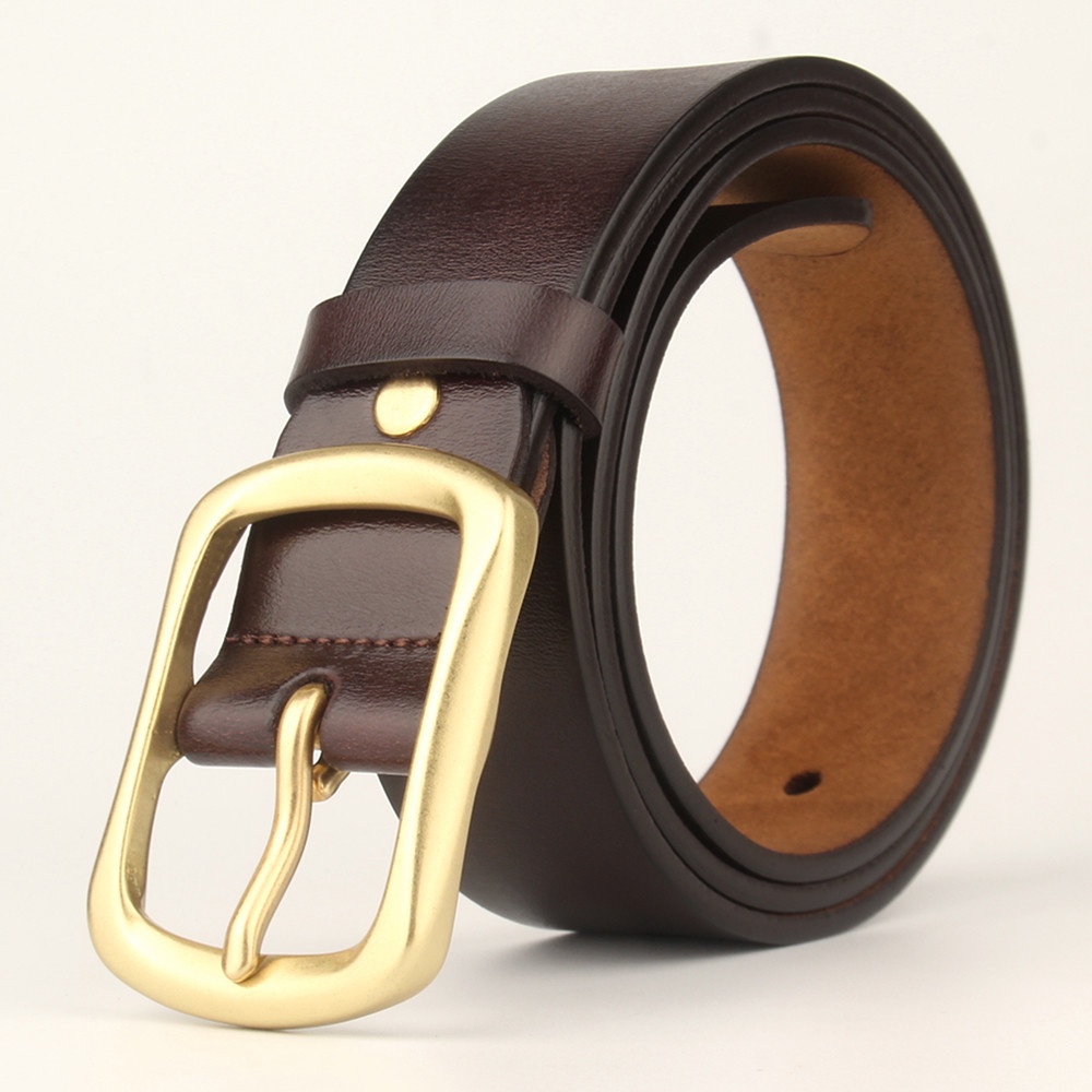 Thắt Lưng Da Bò 100% Thiết Kế Cỡ Lớn 130-180Cm Thời Trang Cao Cấp Cho Nam