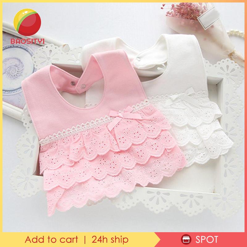 [Baosity1] Yếm Ăn Cotton Cho Bé Từ 0-2 Tuổi