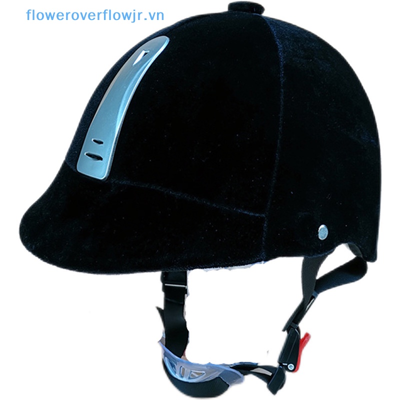 Fjr Equestrian Mũ Bảo Hiểm Cưỡi Ngựa Bằng Nhung Cổ Điển Có Thể Điều Chỉnh Kích Thước Hàng Bán Chạy