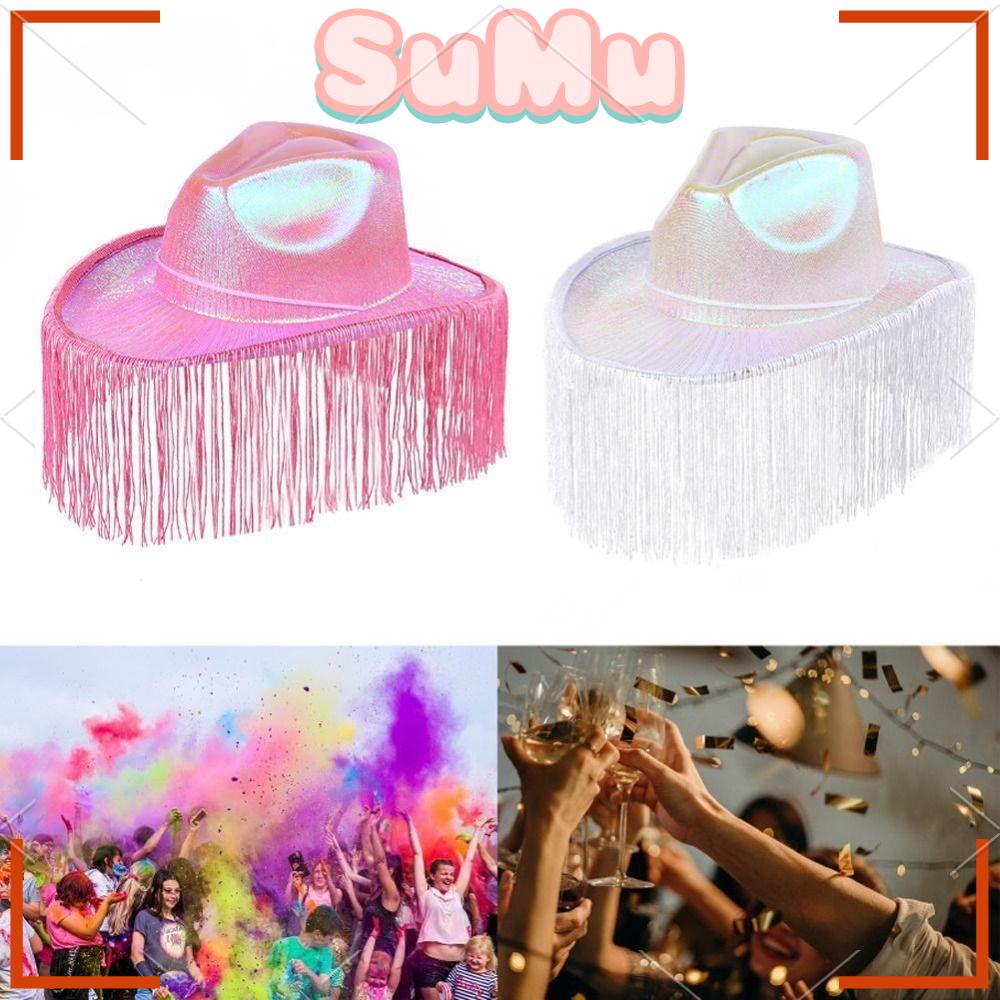 SUMU Mũ Cao Bồi Đính Đá Thời Trang Dành Cho Nữ