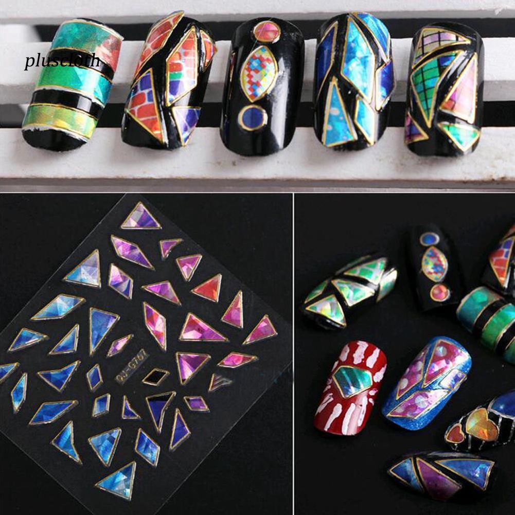 Bột Dạ Quang 3D Lấp Lánh Trang Trí Móng Tay