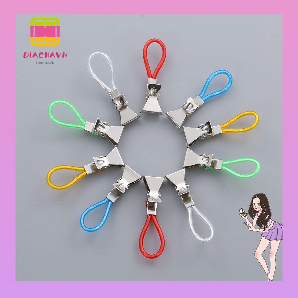 Set 5 Giá Đỡ Kẹp Treo Khăn Tắm Bằng Kim Loại