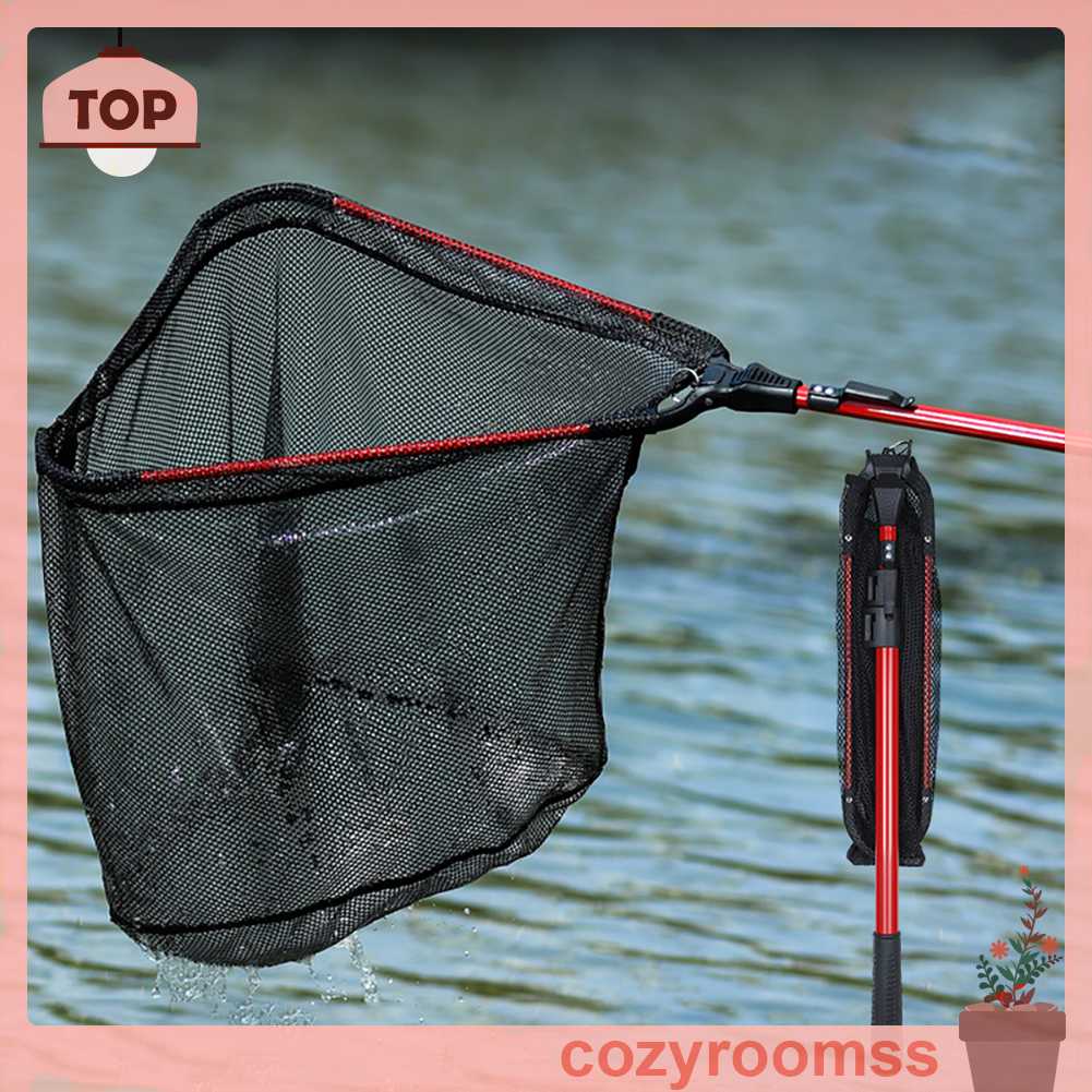 Lưới Đánh Bắt Cá Hình Tam Giác Gọn Nhẹ Có Thể Gấp Gọn Tiện Dụng