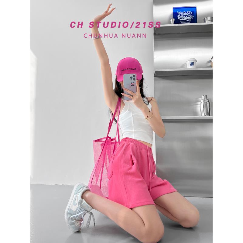 COZOK Quần Short Thể Thao Lưng Thun Rút Dây Dáng Rộng Thời Trang