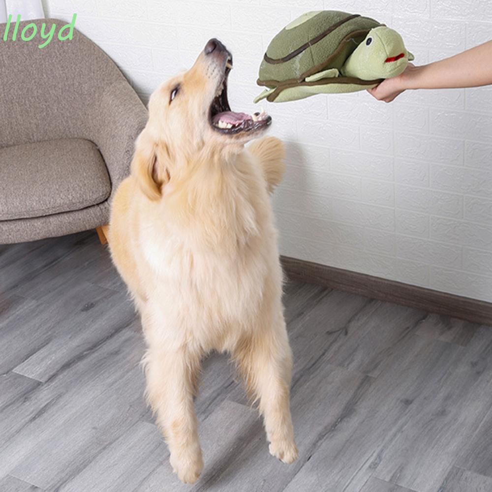 Đồ Chơi Nhồi Bông Mềm Mại Hình Chú Rùa Dễ Thương Tương Tác Huấn Luyện Cún Cưng