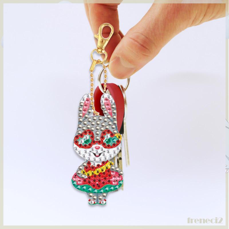 2x Móc Khóa #DIY Móc Khóa Hình Trứng Phục Sinh Dễ Thương Charms