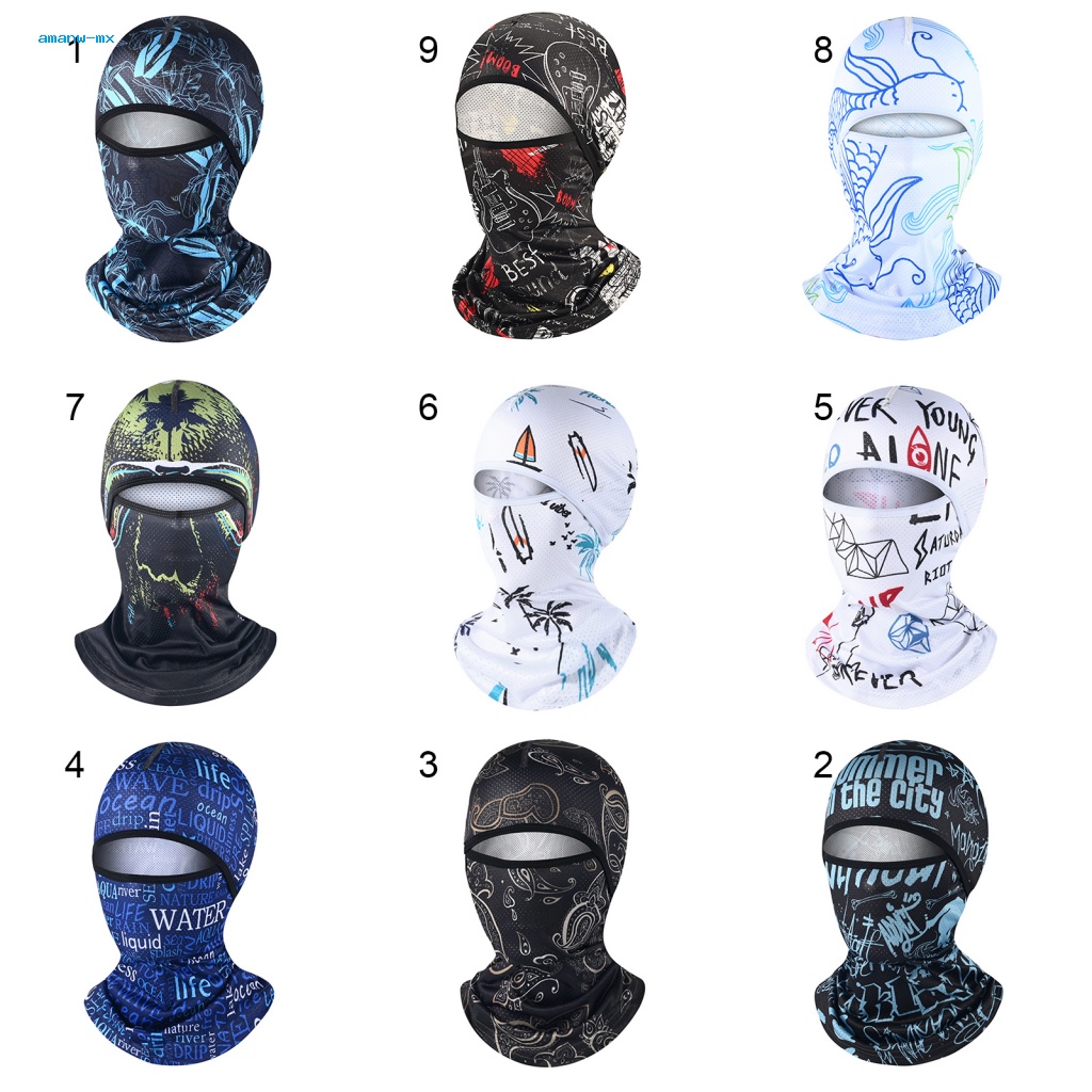 Mặt Nạ Chống Nắng Chống Tia UV Mềm Mại Bảo Vệ Khuôn Mặt Có Thể Giặt Rửa