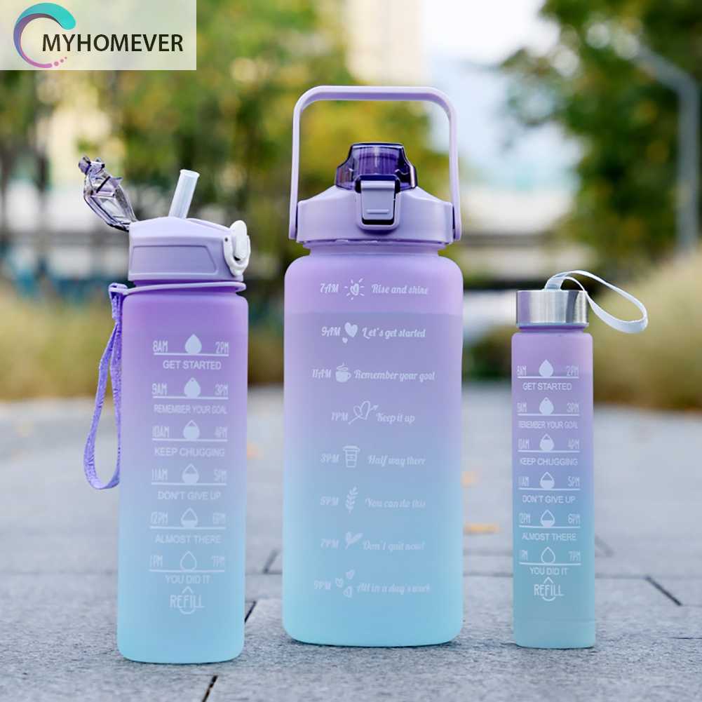 Set 3 Bình Nước Nhựa Có Thể Tái Sử Dụng
