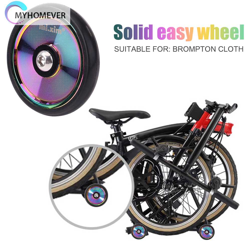 1 Bánh Xe Đạp Dễ Dàng Gấp Mở Cho Brompton CNC