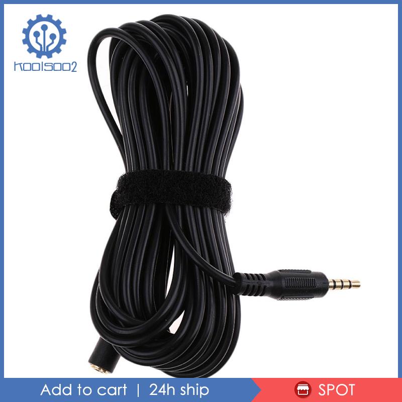 Dây Cáp Âm Thanh Nối Dài Chuẩn 3.5mm Và 1 Giắc Cắm 3.5mm Koolsoo2 Dài 6m